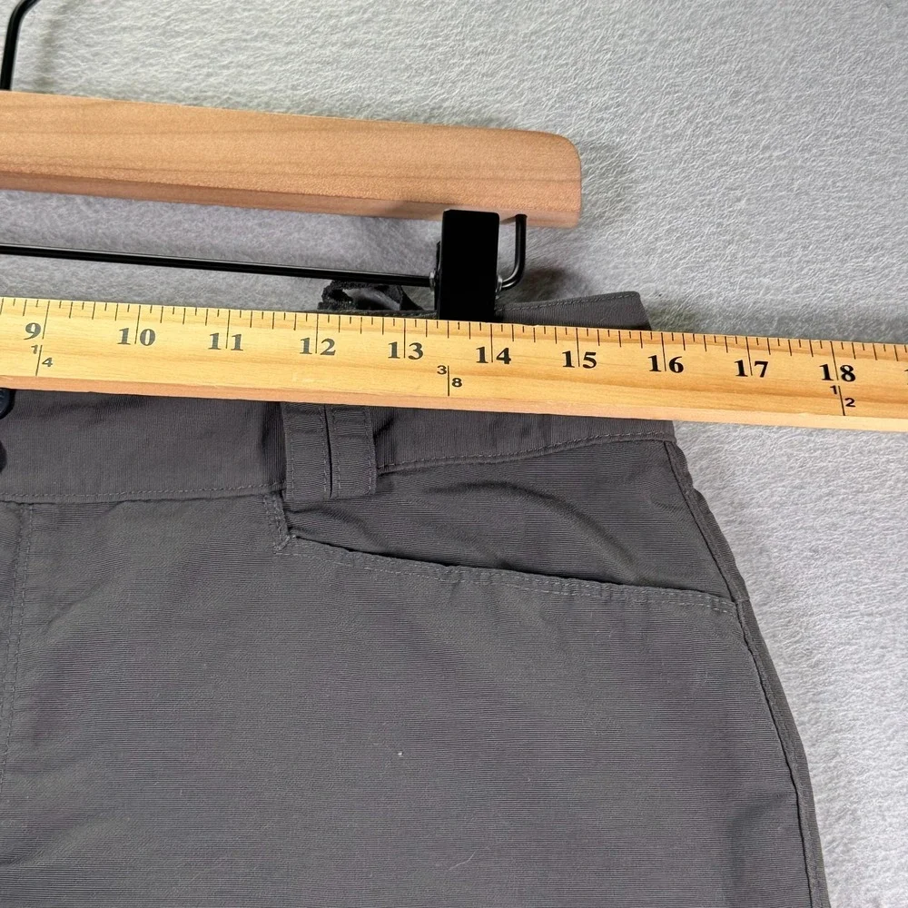The North Face Paramount Convertible Cargo Pants Womens 10 Regular Gray‎ Nylon